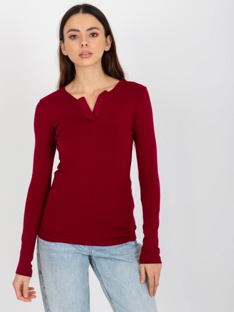 Bluzka EM-BZ-784.33P bordowy Bluzka EM-BZ-784.33P bordowy