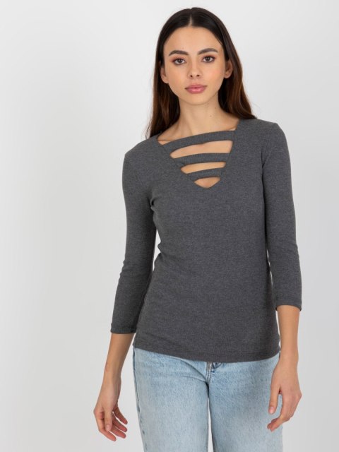 Bluzka EM-BZ-HS-21-520.49P ciemny szary L/XL Bluzka EM-BZ-HS-21-520.49P ciemny szary L/XL