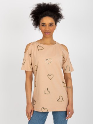 Bluzka FA-BZ-8452.77 camelowy