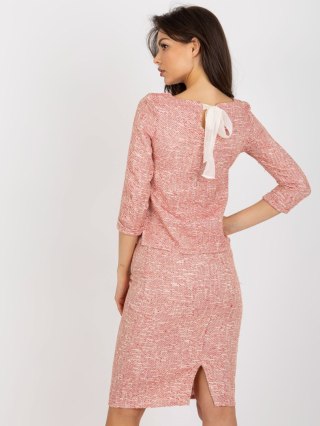 Bluzka LK-BZ-506489.75 czerwony 38