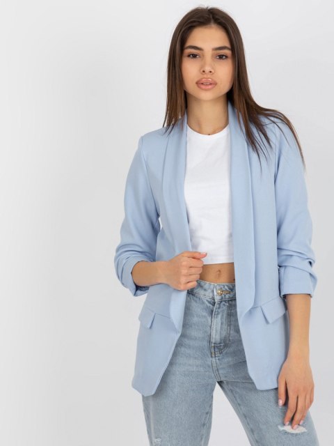 Marynarka DHJ-MA-7684.15P jasny niebieski M