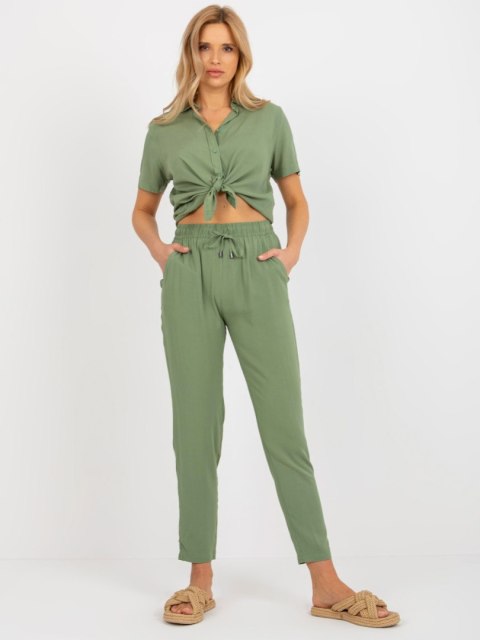 Spodnie D73760M61869H khaki S Spodnie D73760M61869H khaki S