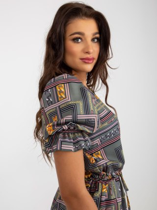 Sukienka LK-SK-507468.75P khaki 36