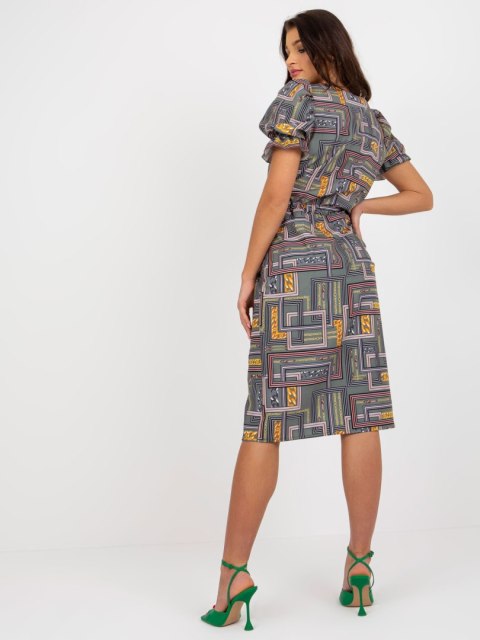 Sukienka LK-SK-507468.75P khaki 42