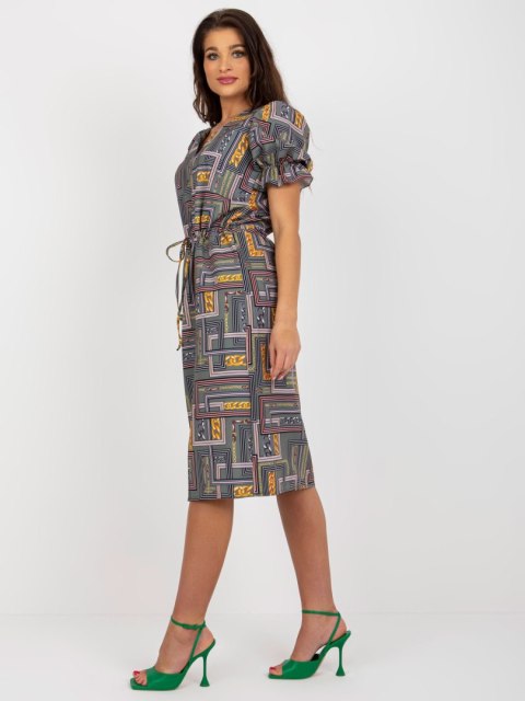 Sukienka LK-SK-507468.75P khaki 42