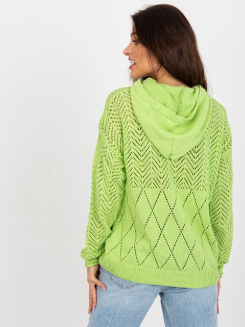 Sweter BA-SW-2003.51P jasny zielony Sweter BA-SW-2003.51P jasny zielony