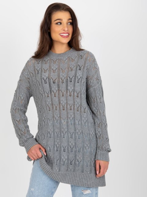 Sweter BA-SW-9000.31P szary Sweter BA-SW-9000.31P szary