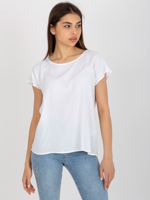 Bluzka D73761R10978O biały S Bluzka D73761R10978O biały S