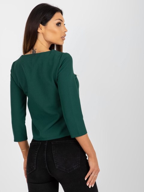 Bluzka LK-BZ-506522.07 ciemny zielony 36