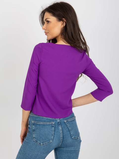 Bluzka LK-BZ-506522.07 fioletowy 42