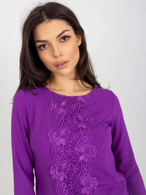 Bluzka LK-BZ-506522.07 fioletowy 42