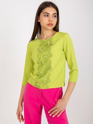 Bluzka LK-BZ-506522.07 limonkowy 40
