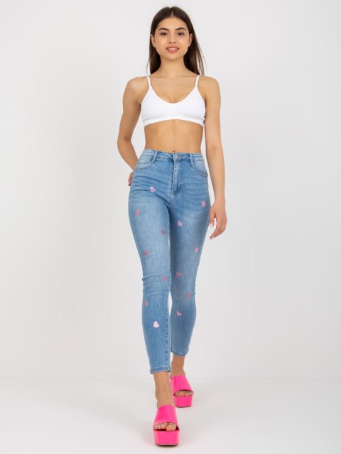 Spodnie jeans NM-SP-D8005.39X niebieski L Spodnie jeans NM-SP-D8005.39X niebieski L