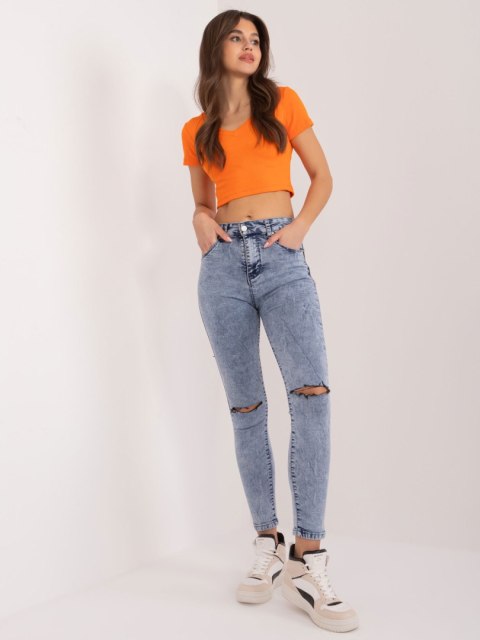 Spodnie jeans NM-SP-H32.12X niebieski XL