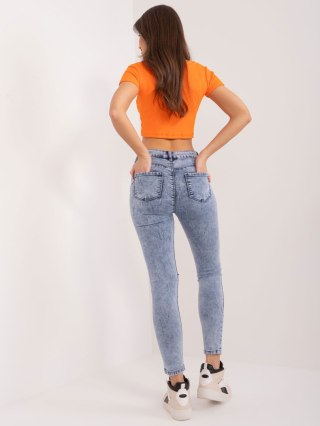 Spodnie jeans NM-SP-H32.12X niebieski XS