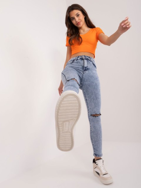 Spodnie jeans NM-SP-H32.12X niebieski S Spodnie jeans NM-SP-H32.12X niebieski S