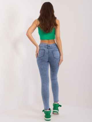 Spodnie jeans NM-SP-L12.14X niebieski XS