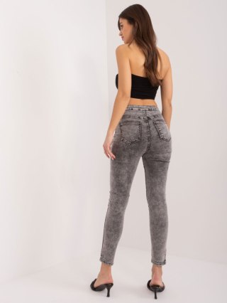 Spodnie jeans NM-SP-M516.38P ciemny szary XS