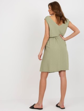 Sukienka WN-SK-VE38.32P pistacjowy S