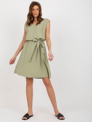 Sukienka WN-SK-VE38.32P pistacjowy S