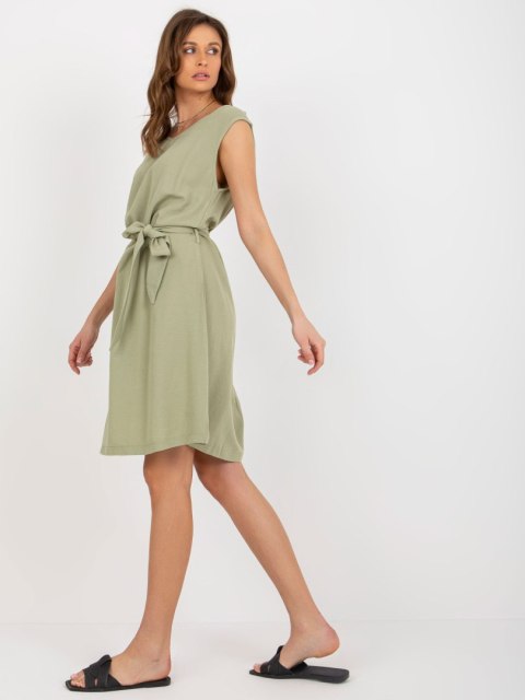 Sukienka WN-SK-VE38.32P pistacjowy S