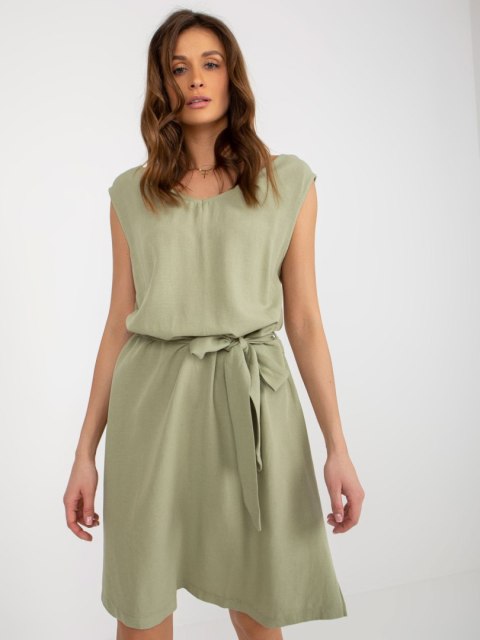 Sukienka WN-SK-VE38.32P pistacjowy S
