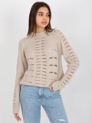 Sweter BA-SW-8056.21P ciemny bezowy