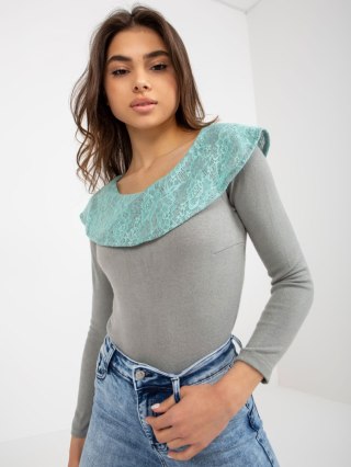 Sweter LK-SW-506559-2.13 mietowy 40