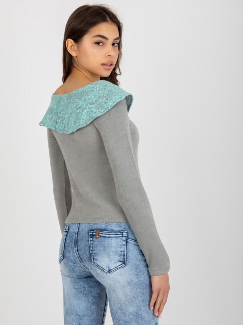 Sweter LK-SW-506559-2.13 mietowy 42