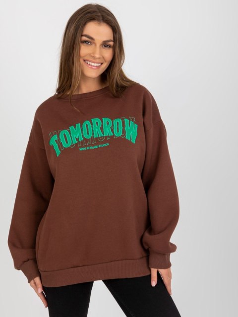 Bluza EM-BL-617-7.27 ciemny brązowy