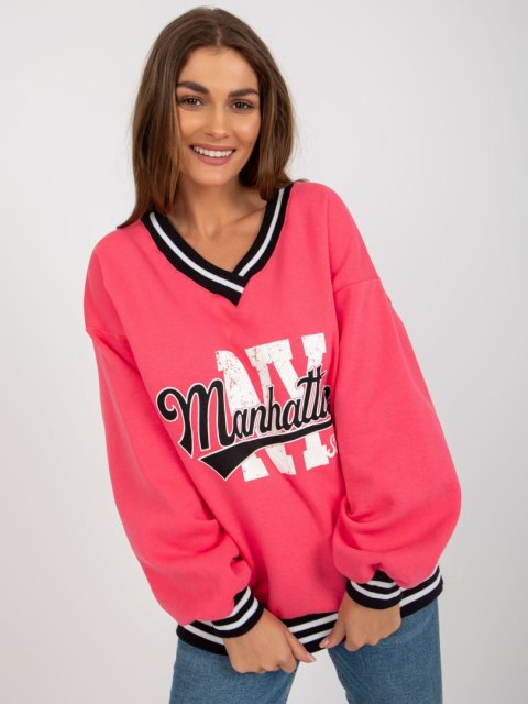Bluza EM-BL-754.86 koralowy Bluza EM-BL-754.86 koralowy