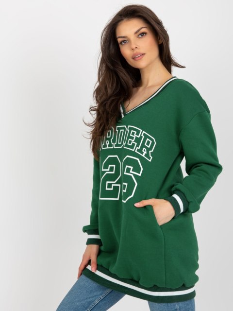 Bluza EM-BL-776.19 ciemny zielony Bluza EM-BL-776.19 ciemny zielony