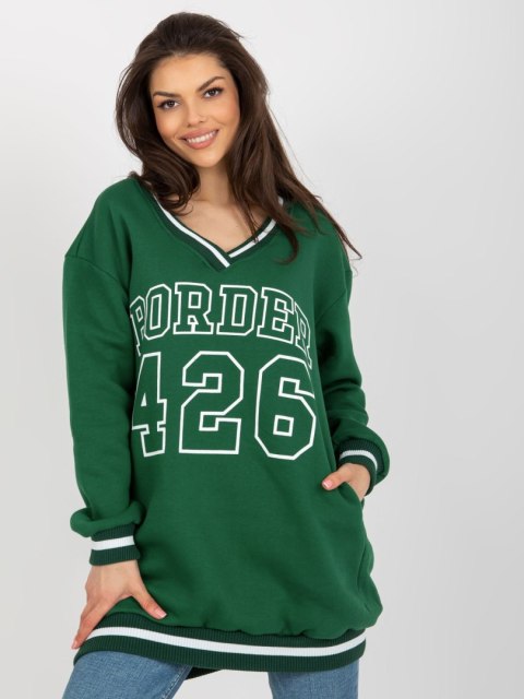 Bluza EM-BL-776.19 ciemny zielony Bluza EM-BL-776.19 ciemny zielony