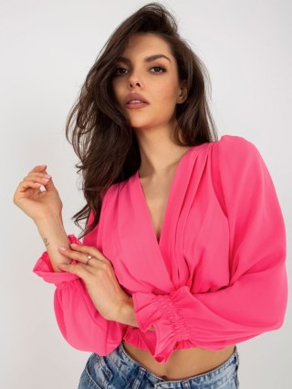 Bluzka DHJ-BZ-13866.92P fluo różowy