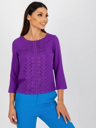 Bluzka LK-BZ-506521.90 ciemny fioletowy 40