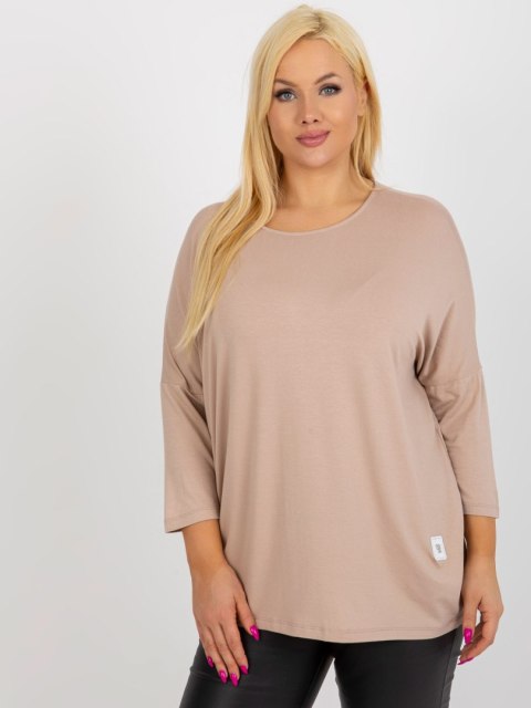 Bluzka RV-BZ-3770.92 beżowy Bluzka RV-BZ-3770.92 beżowy