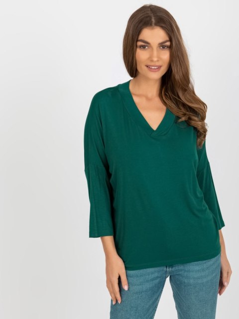 Bluzka RV-BZ-8630.94 ciemny zielony Bluzka RV-BZ-8630.94 ciemny zielony