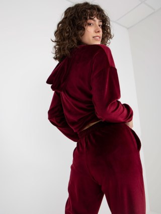 Komplet LK-KMPL-509149.10X bordowy L/XL