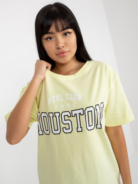 T-shirt EM-TS-527-1.26X jasny żółty T-shirt EM-TS-527-1.26X jasny żółty