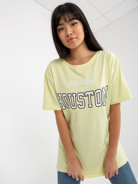 T-shirt EM-TS-527-1.26X jasny żółty T-shirt EM-TS-527-1.26X jasny żółty