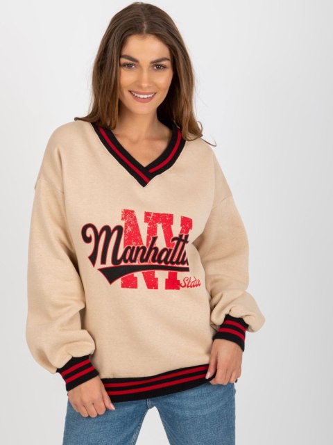 Bluza EM-BL-754.37 beżowy Bluza EM-BL-754.37 beżowy