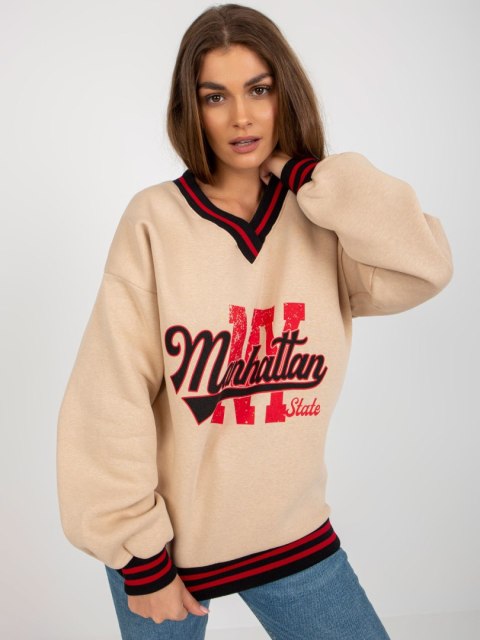 Bluza EM-BL-754.37 beżowy Bluza EM-BL-754.37 beżowy