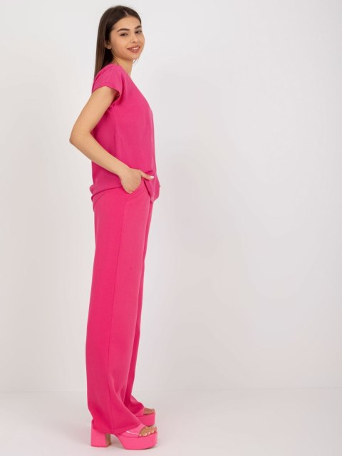 Bluzka D73761R10978O ciemny różowy M Bluzka D73761R10978O ciemny różowy M