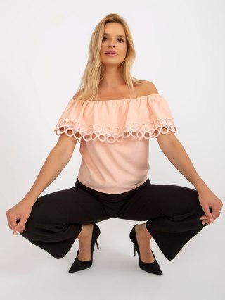 Bluzka LK-BZ-506350.28P brzoskwiniowy 38