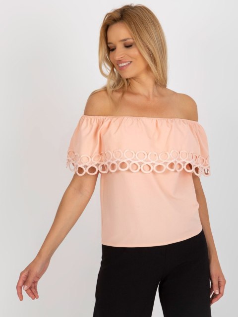 Bluzka LK-BZ-506350.28P brzoskwiniowy 38