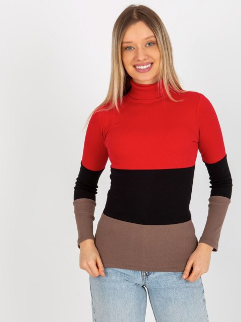 Bluzka RV-BZ-8465-1.30P czerwony Bluzka RV-BZ-8465-1.30P czerwony