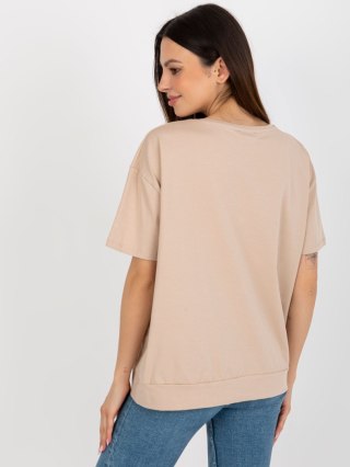 Bluzka RV-BZ-8826.22 beżowy L/XL