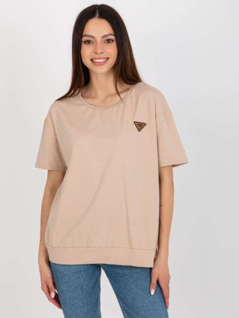 Bluzka RV-BZ-8826.22 beżowy S/M Bluzka RV-BZ-8826.22 beżowy S/M