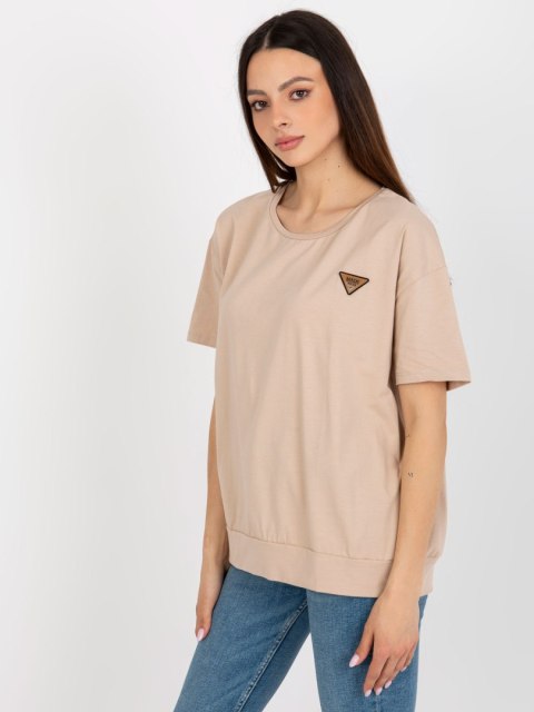 Bluzka RV-BZ-8826.22 beżowy S/M Bluzka RV-BZ-8826.22 beżowy S/M