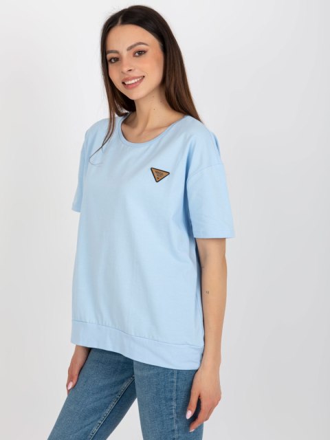 Bluzka RV-BZ-8826.22 jasny niebieski L/XL Bluzka RV-BZ-8826.22 jasny niebieski L/XL